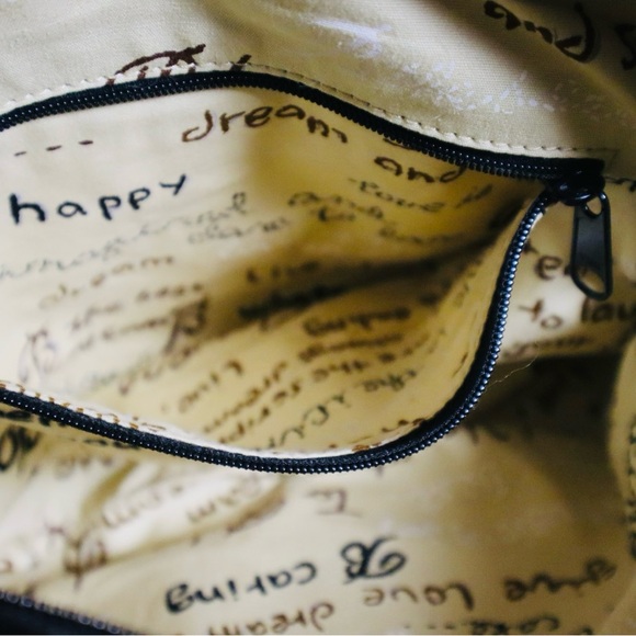 VTG BRIGHTON KATARINA 3D LEATHER MASTERPIECE COLLECTION EMBROIDERED SHOULDER BAG - Picture 5 of 11